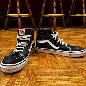 Vans Classic Black and White High-Tops